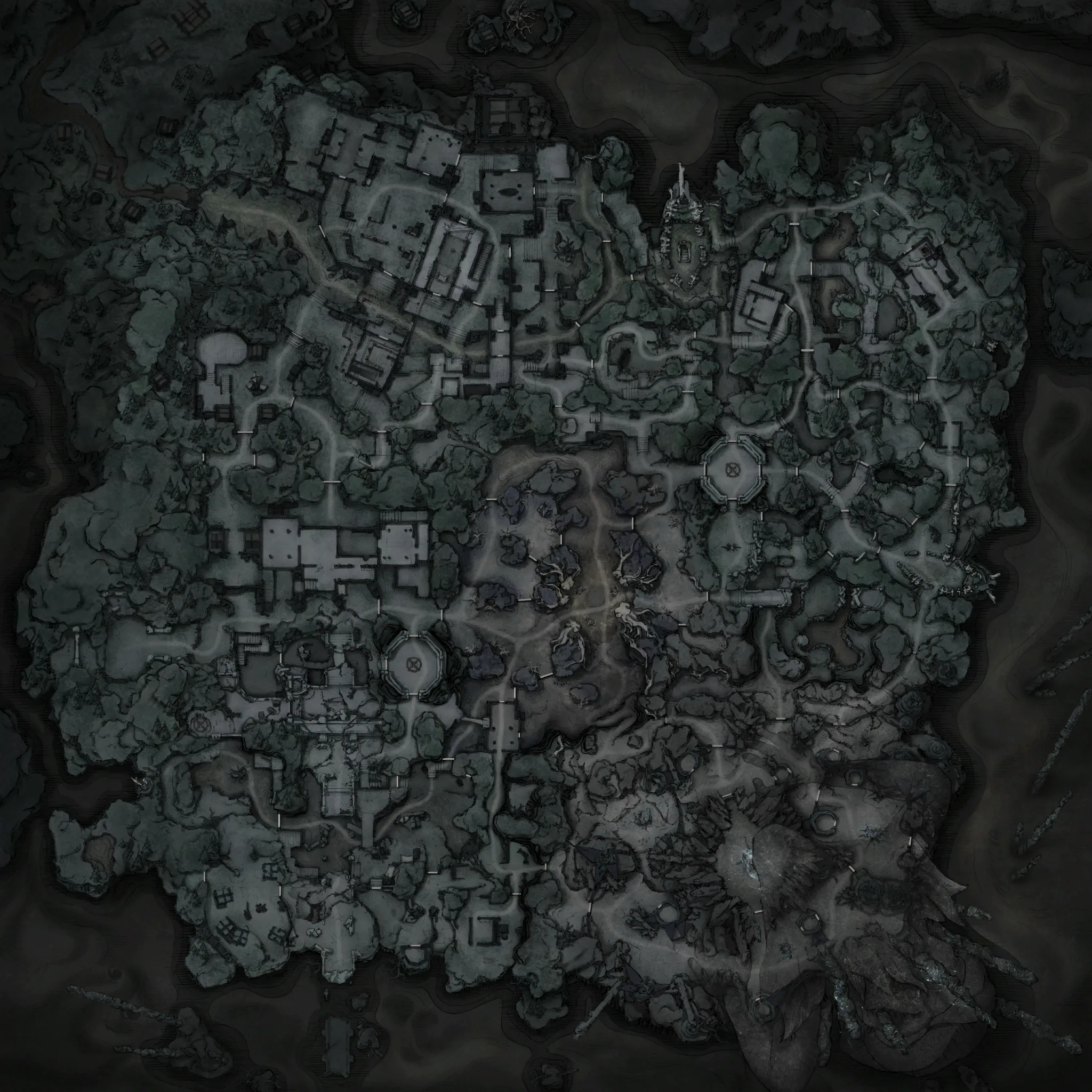 Hallowgrove interactive map preview